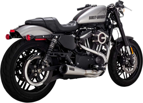 Vance & Hines - Vance & Hines Upsweep 2-Into-1 Exhaust System - 27627