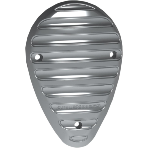 Arlen Ness - Arlen Ness Finned Horn Cover - Chrome - I-1233