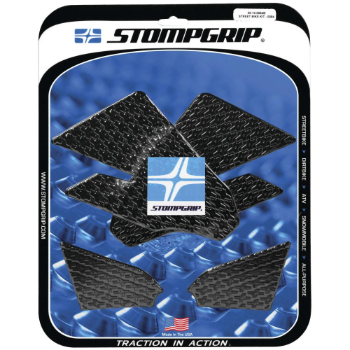 Stompgrip - Stompgrip Icon Tank Kits - Black - 55-14-0084B