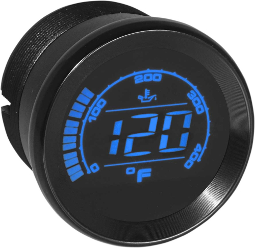 Koso North America - Koso North America Oil Temperature Gauge - Black - 2in - BA050510