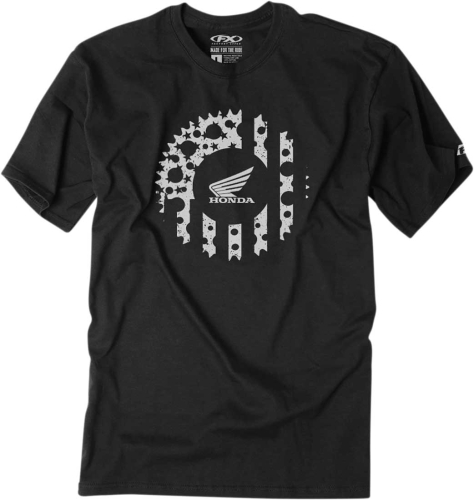 Factory Effex - Factory Effex Honda Sprocket T-Shirt - 24-87304 - Black - Large