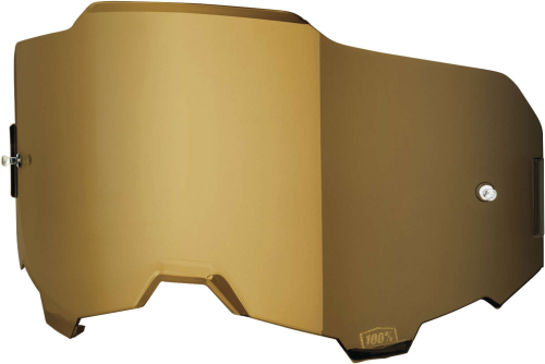 100% - 100% Replacement Lens for Armega Goggles - True Gold Mirror - 51040-074-02