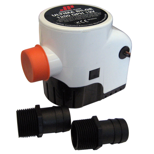 Johnson Pump - Johnson Pump Ultima Bilge 1250 GPH 1-1/8" & 1-1/4" Hose