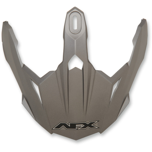 AFX - AFX Peak with Screws for FX39DS Dual Sport Helmets - Frost Gray - 0132-0852