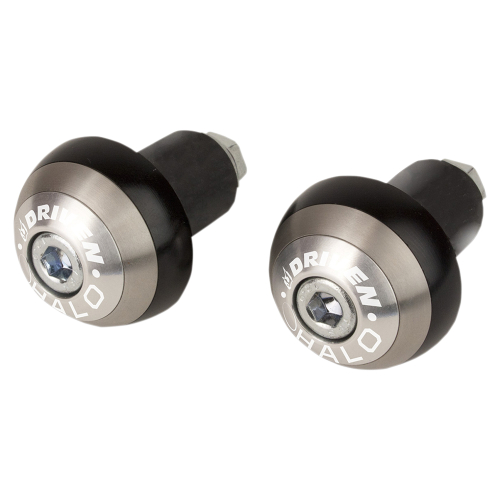 Driven Racing - Driven Racing Halo Bar Ends - Silver - DHBEW-SL