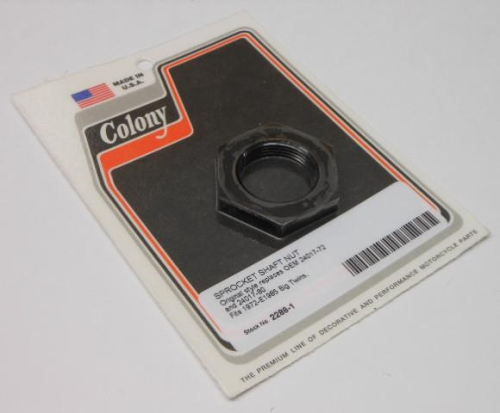 Colony - Colony Motor Sprocket Nut - 2288-1