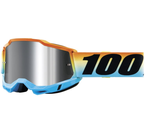 100% - 100% Accuri 2 Sunset Goggles - 50014-00013 - Sunset / Flash Silver Lens - OSFM