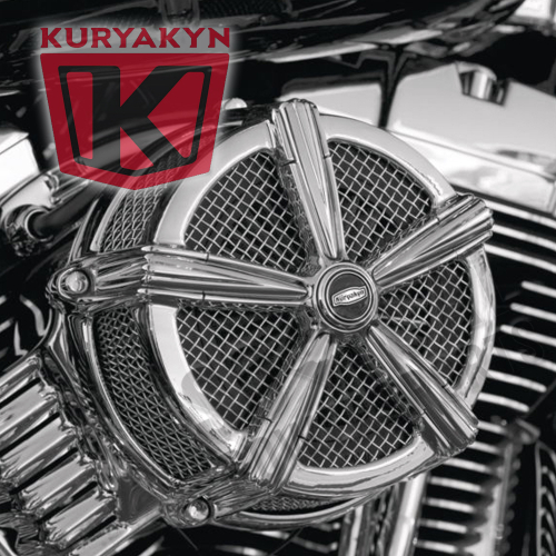 Kuryakyn - Kuryakyn Mach 2 Air Cleaner - Chrome - 9456