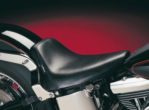 Le Pera - Le Pera Bare Bones Solo Seat - Biker Gel - Vinyl - LGXE-007