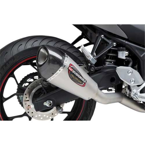 Yoshimura - Yoshimura Alpha T Race Series Works Finish Full System - Stainless Steel Muffler - 13320AP520