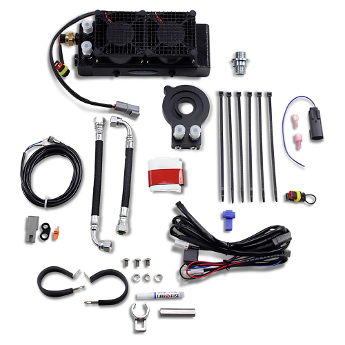 UltraCool - UltraCool Lower Fairing Mount Oil Cooler Kits - Black - SMT8-3