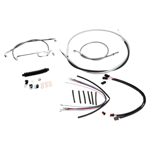 Magnum - Magnum Stainless Steel XR Handlebar Installation Kit for 12-14in. Ape - 589471