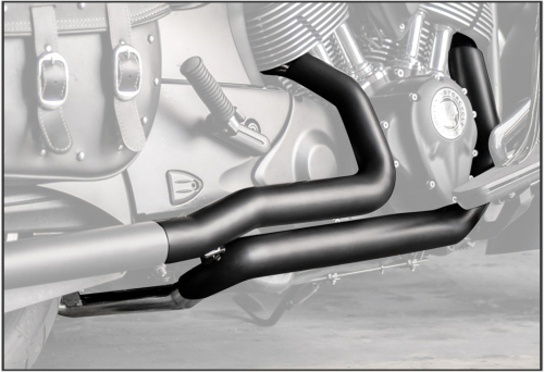 Freedom Performance - Freedom Performance True Dual Header Exhaust System - Black - IN00035