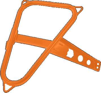 Pro Armor - Pro Armor Spare Tire Mount - Orange - P141U300OR-446