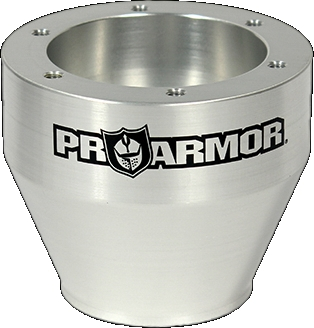 Pro Armor - Pro Armor Steering Wheel Hub - Brushed Aluminum - P081278