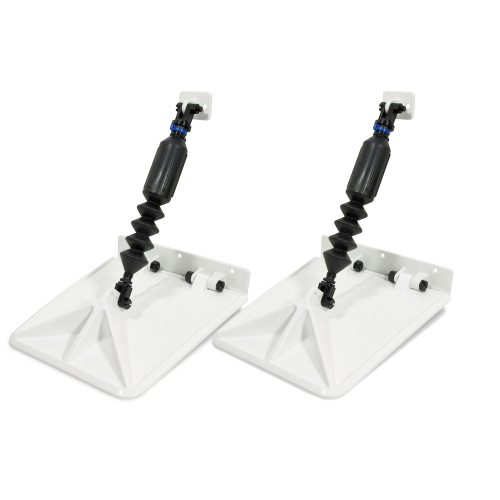 Nauticus - Nauticus Smart Tabs SX 9.5&rdquo; x 10&rdquo; - f/12-16&rsquo; Boat w/40 - 80HP - White