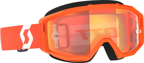 Scott USA - Scott USA Primal Goggles - 278597-1362280 - Orange /White / Orange Chrome Works Lens - OSFM