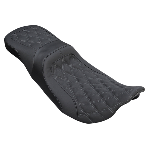 Danny Gray - Danny Gray Weekday 2-Up XL Seat - Double Diamond Stitch with Charcoal Gray Thread - 22-411DIA