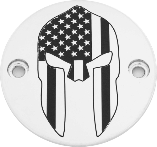 Custom Engraving LTD - Custom Engraving LTD Culture Points Cover for Spartan - Chrome - M8 - PATR20-63