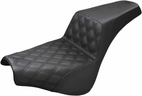 Saddlemen - Saddlemen Step-Up Front LS Seat - Black Diamond - 818-30-172