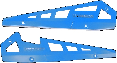 Pro Armor - Pro Armor Rock Sliders - VooDoo Blue - P141221VB-689