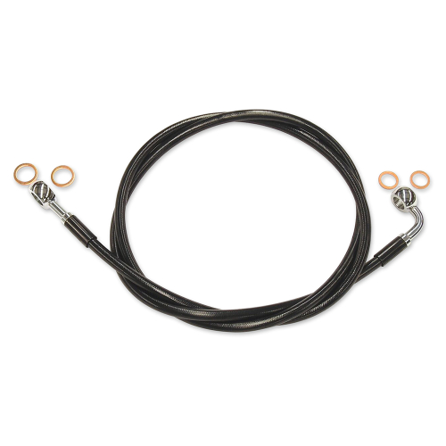 Magnum - Magnum Black Coated XR Stainless Front Brakeline Kit - 43in. Total Length - SBC0604-43