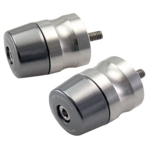 ZETA - ZETA Bar End Plugs - Titanium - ZS48-1208