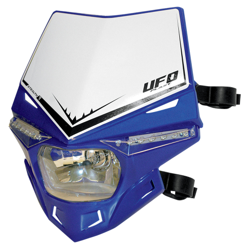 UFO Plastics - UFO Plastics Stealth Headlight - Blue - PF01715089