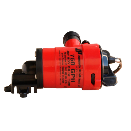 Johnson Pump - Johnson Pump Low Boy Bilge Pump - 1250 GPH, 12V