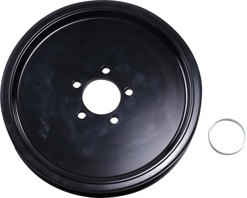 Belt Drives Ltd - Belt Drives Ltd 1 1/2in. Rear Belt Pulley - 65 Tooth - Solid - black - RPPB-65T