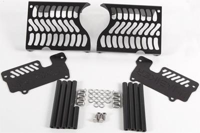Unabiker - Unabiker Radiator Guards - Black - 13KTM65SX-A