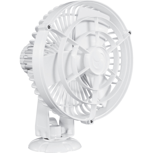 SEEKR by Caframo - SEEKR by Caframo Kona 817 12V 3-Speed 7" Waterproof Fan - White