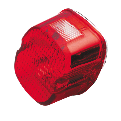Bikers Choice - Bikers Choice Laydown Tail Lamp - License Plate Light Facing Up - Red - 489908