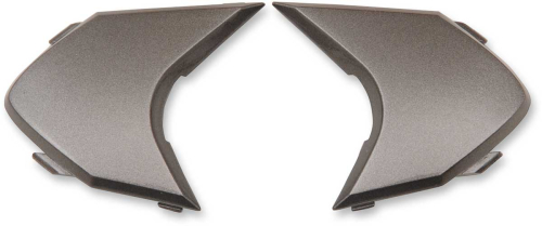 Icon - Icon Side Plate Kit for Variant Helmets - Double Stack - Black - 0133-0985