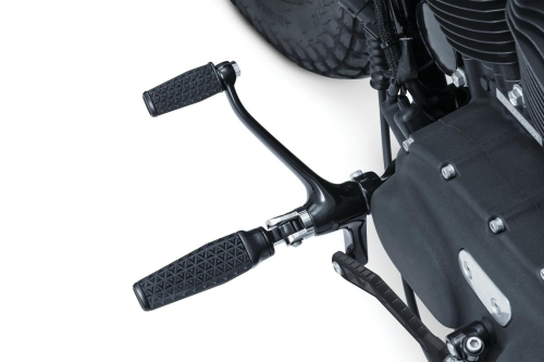 Kuryakyn - Kuryakyn Thresher Pegs without Adapters - Satin Black - Pair - 5955