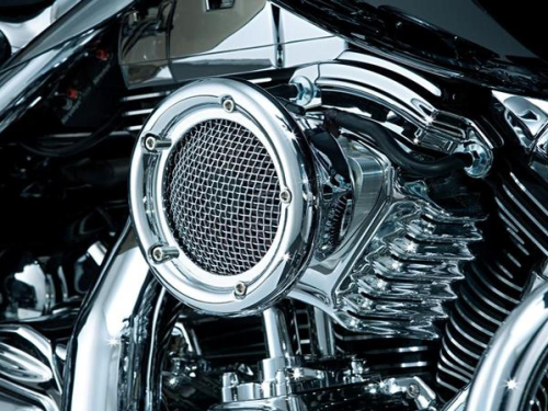 Kuryakyn - Kuryakyn Velociraptor Air Cleaner - Chrome - 9512