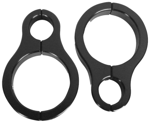 ModQuad - ModQuad Shock Reservoir Clamp - Front - Black Anodized - SCL-1BLK