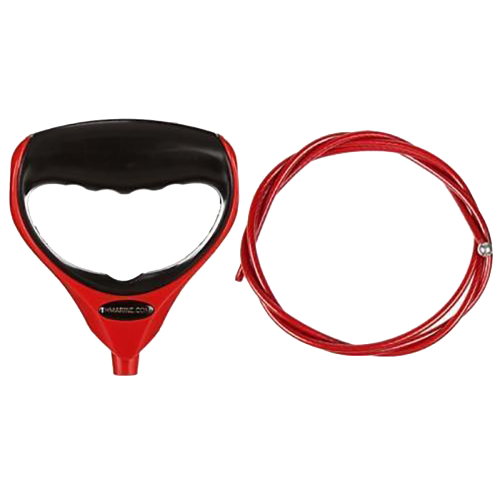 T-H Marine Supplies - T-H Marine G-Force Trolling Motor Handle &amp; Cable - Red