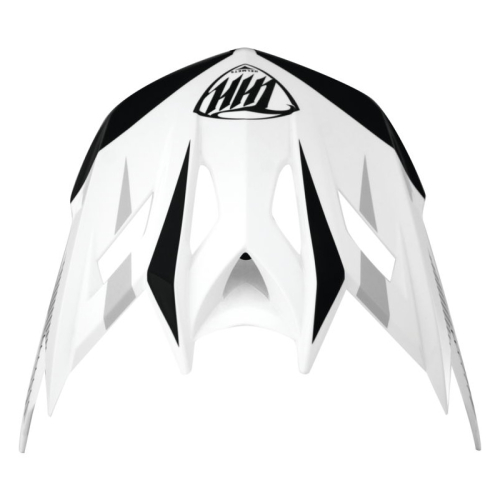 THH Helmets - THH Helmets Visor for T-42 Helmets - White/Gray - 644077