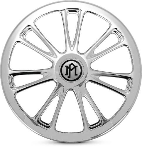 Performance Machine - Performance Machine Royce Universal Super Gas Air Cleaner Faceplate - Chrome - 0206-2010RYC-CH
