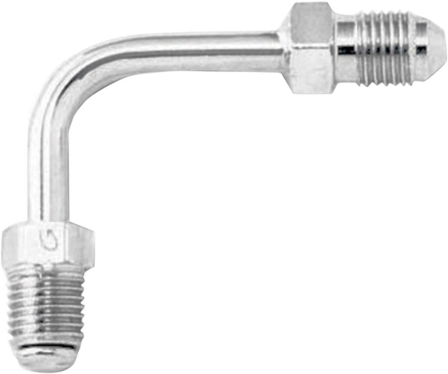Goodridge - Goodridge Universal Long 90deg. Tube Adapter - Chrome - P691-03CH