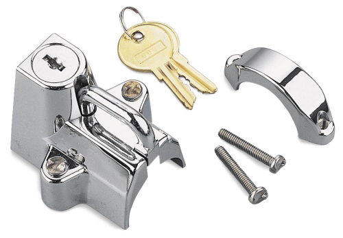 Bikers Choice - Bikers Choice Helmet Lock - Chrome - 492970
