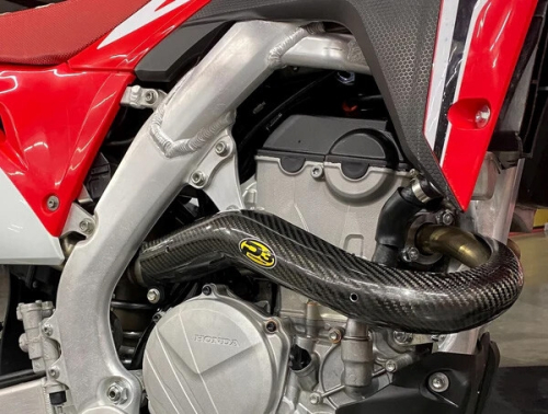 P3 - P3 Carbon Fiber Header Heat Shield - 205059