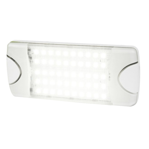 Hella Marine - Hella Marine DuraLED 50 Low Profile Interior/Exterior Lamp - White LED Spreader Beam