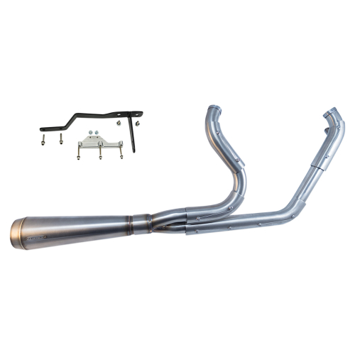 Trask Performance - Trask Performance Assault 2-into-1 Exhaust System - Stainless - TM-5040