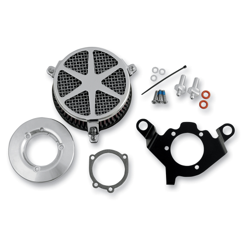 Cobra - Cobra Spoke Air Cleaner Kit - Chrome - 606-0102-04