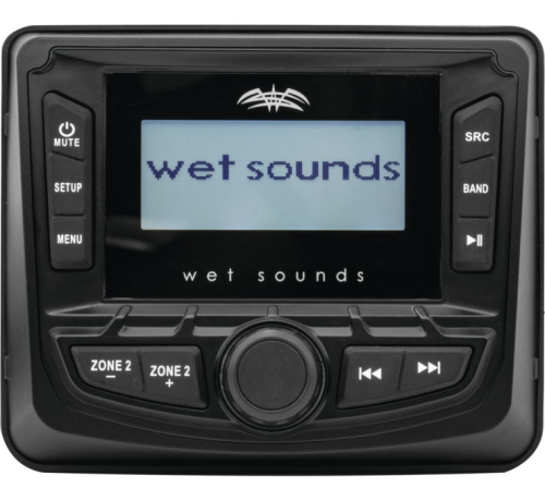Wet Sounds - Wet Sounds MC-5 3in. Gauge-Style Source Unit with 2.7in. LCD - WS-MC-5