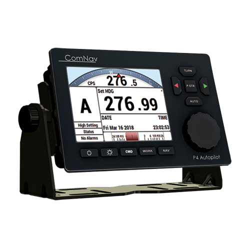 ComNav Marine - ComNav P4 Color Pack - Fluxgate Compass &amp; Rotary Feedback f/Commercial Boats *Deck Mount Bracket Optional