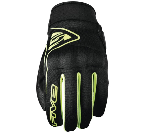 FIVE - FIVE Globe Gloves - 709084 - Black/Fluorescent Yellow - Small