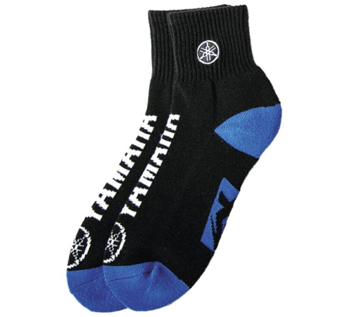 Factory Effex - Factory Effex Yamaha Ankle Socks - 25-84206 - Black/Blue - OSFM